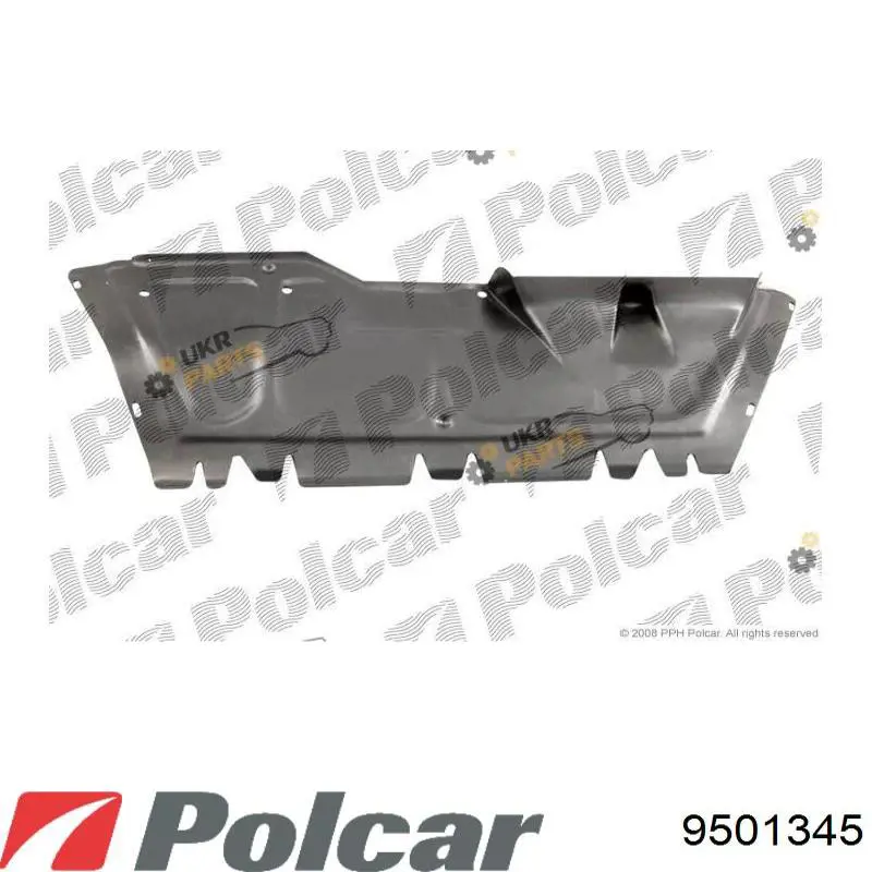 9501345 Polcar захист двигуна, піддона (моторного відсіку)