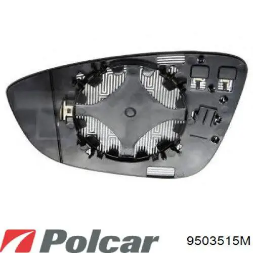 9503515M Polcar Дзеркало заднього виду, ліве