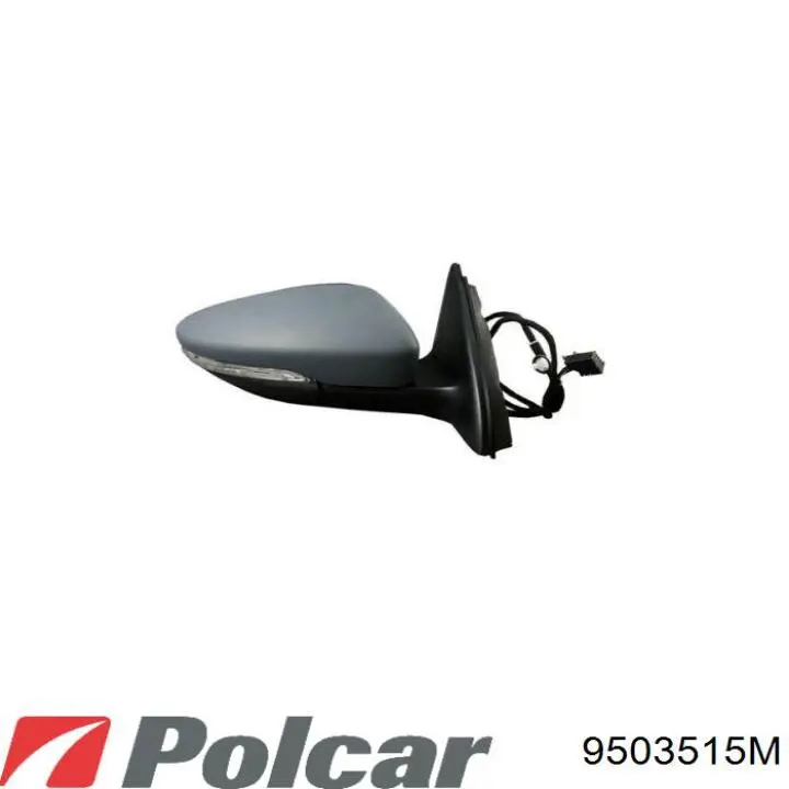 Ліве бокове дзеркало 9503515M Polcar