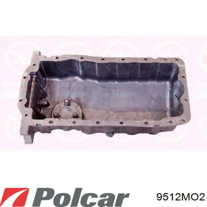 9512MO2 Polcar піддон масляний картера двигуна
