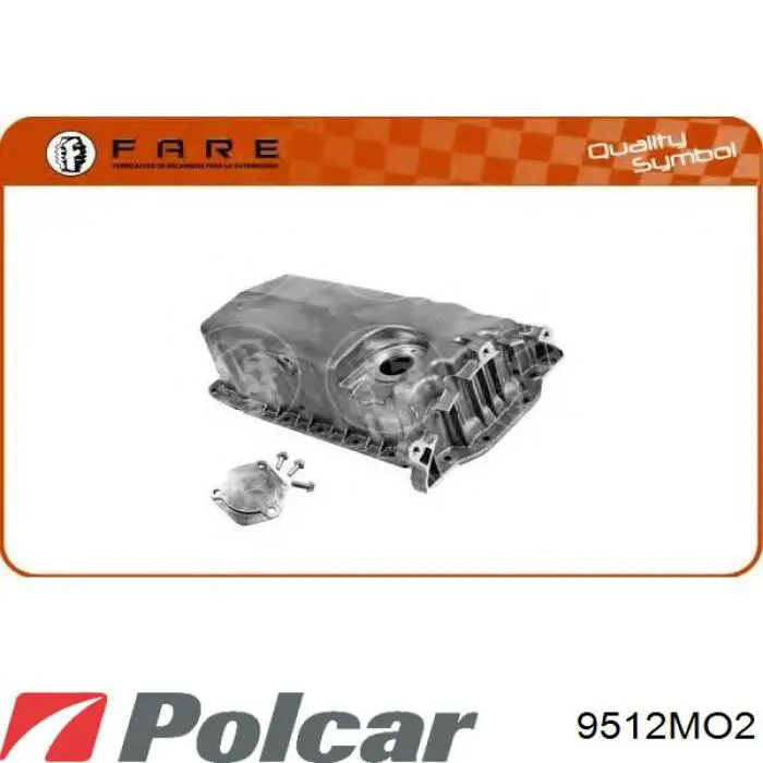 Піддон двигуна Polcar 9512MO2 ціна, від 32.40 USD