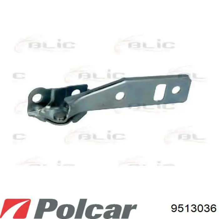 Завіса капота права Polcar 9513036 ціна, від 14.59 USD