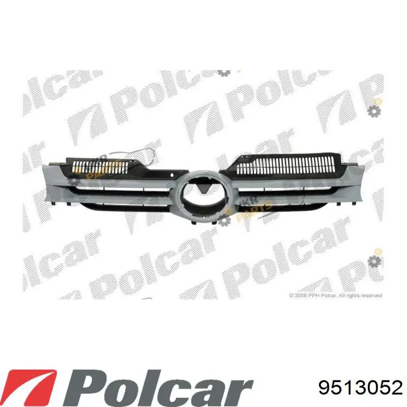 Решітка радіатора 9513052 Polcar