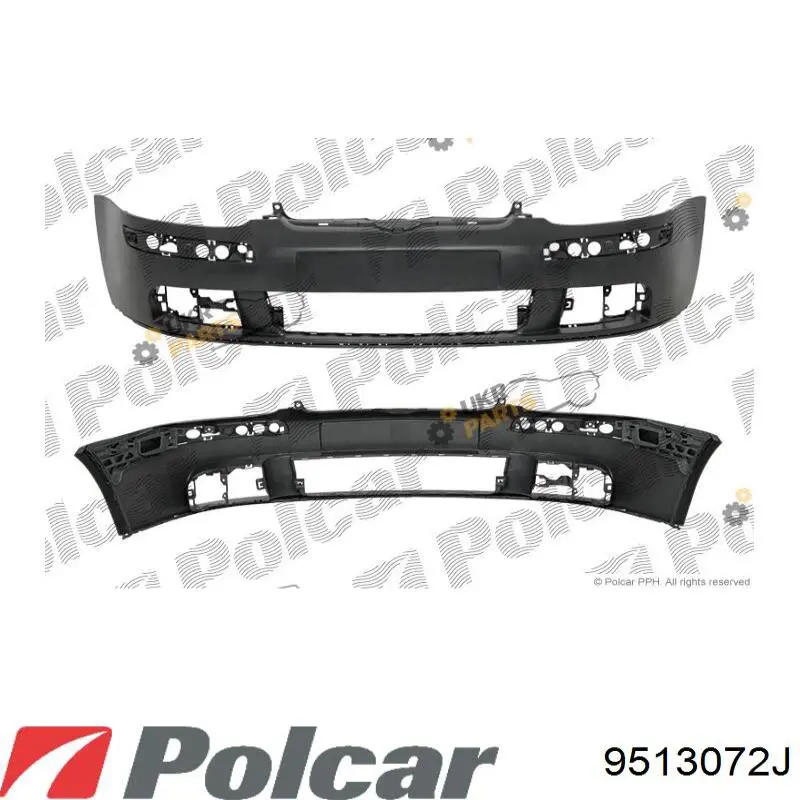 Купити 95130721 Polcar Буфер (бампер) передній