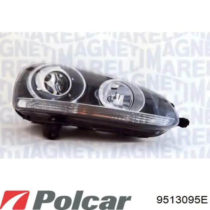 9513095E Polcar Фара дальнього світла в зборі
