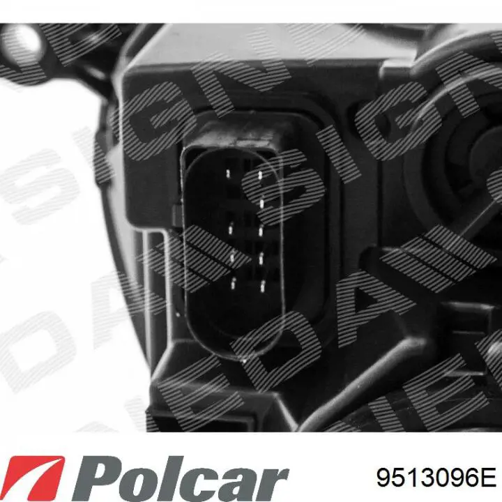 Купити 9513096E Polcar Основна фара в зборі ліва