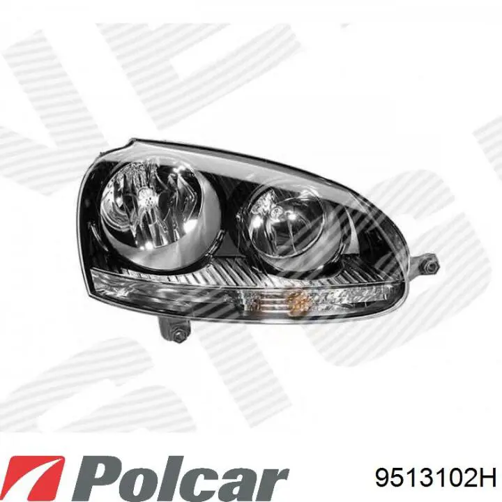 Фара права 9513102H Polcar