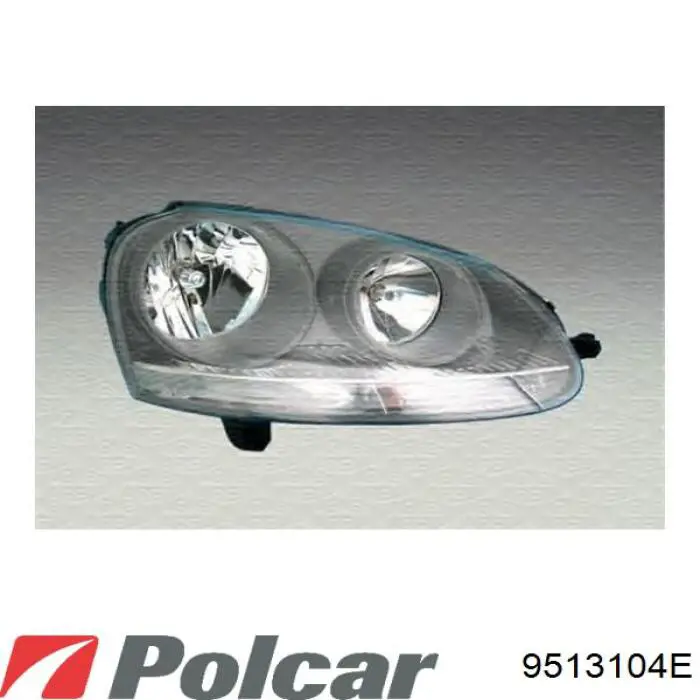 Права блок фара Polcar 9513104E ціна, від 88.69 USD