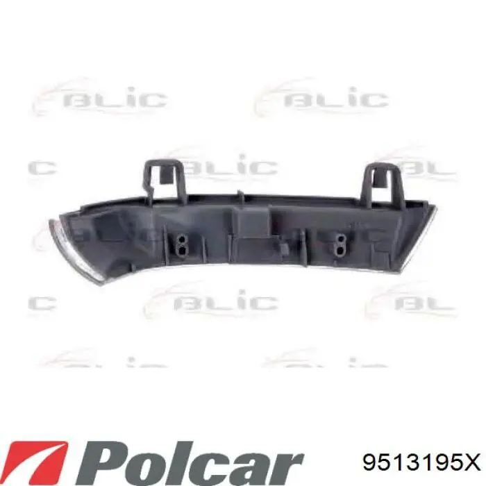 Купити 9513195X Polcar Покажчик повороту дзеркала, лівий