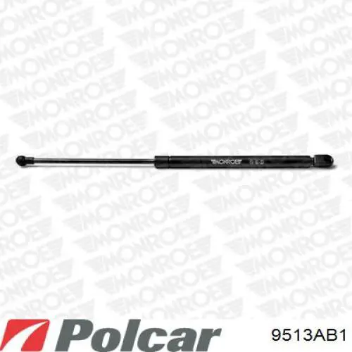 Амортизатор двері задньої Polcar 9513AB1 ціна, від 9.40 USD