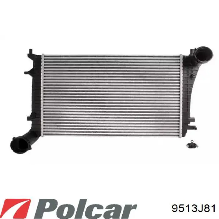 9513J81 Polcar радіатор интеркуллера