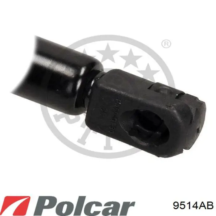 9514AB Polcar Амортизатор кришки багажника / двері 3/5-ї задньої