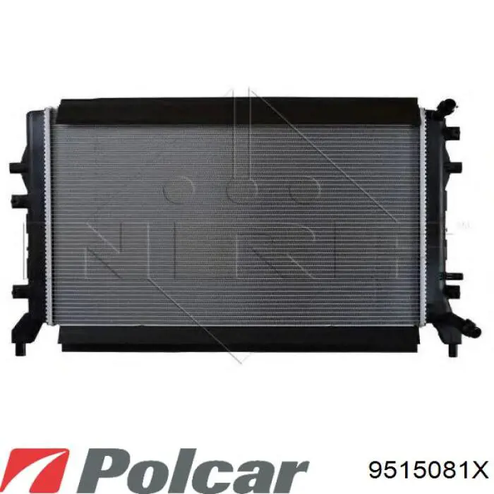 9515081X Polcar радіатор охолодження двигуна
