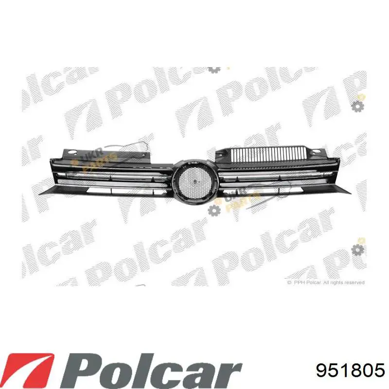 Решітка радіатора 30853121 AND
