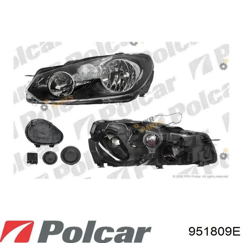 Фара ліва 43850 VALEO