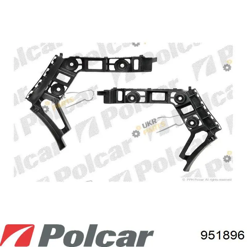 951896 Polcar Буфер (бампер) задній