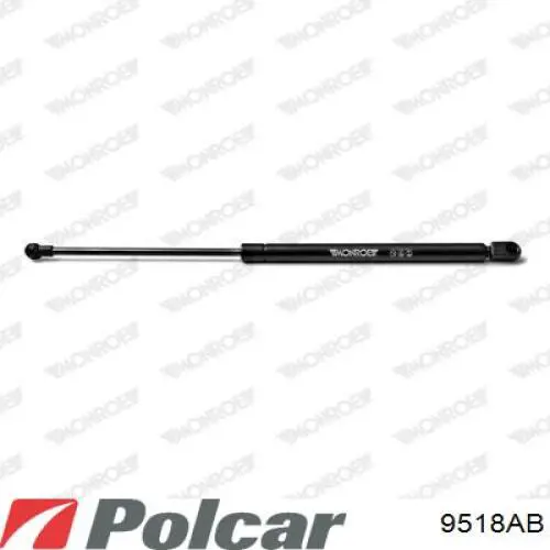 9518AB Polcar Амортизатор кришки багажника / двері 3/5-ї задньої