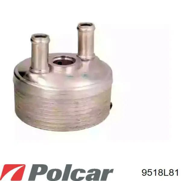 Радіатор масляний (холодильник), під фільтром Polcar 9518L81 ціна, від 22.59 USD