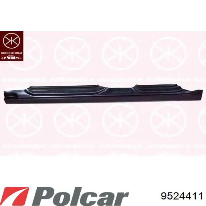PVW76007EL Signeda Поріг зовнішній лівий