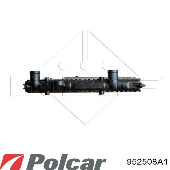 Радіатор основний Polcar 952508A1 ціна, від 55.96 USD