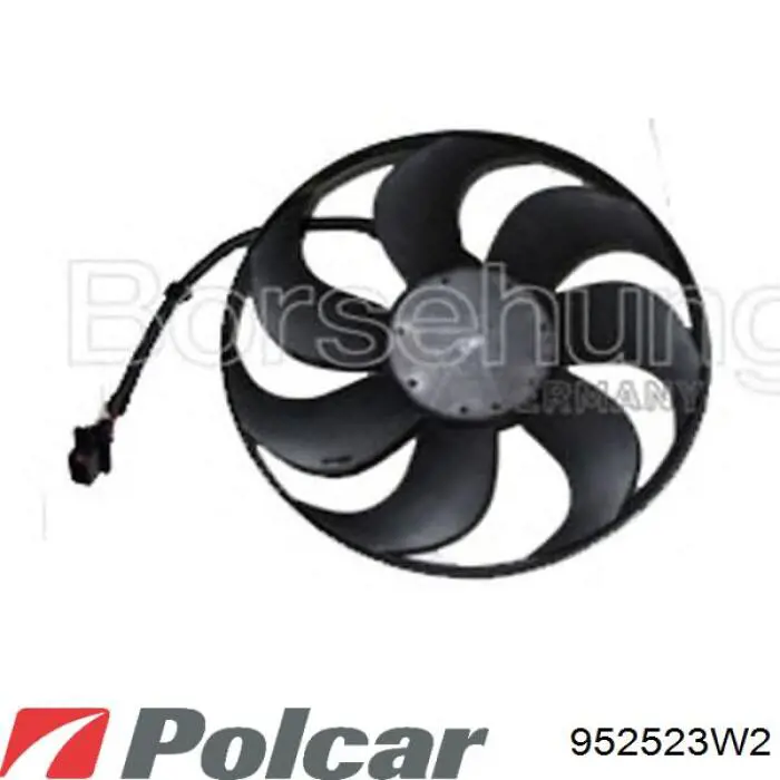 Кронштейн двигуна вентилятора охолодження на дифузорі Polcar 952523W1 ціна, від 26.61 USD