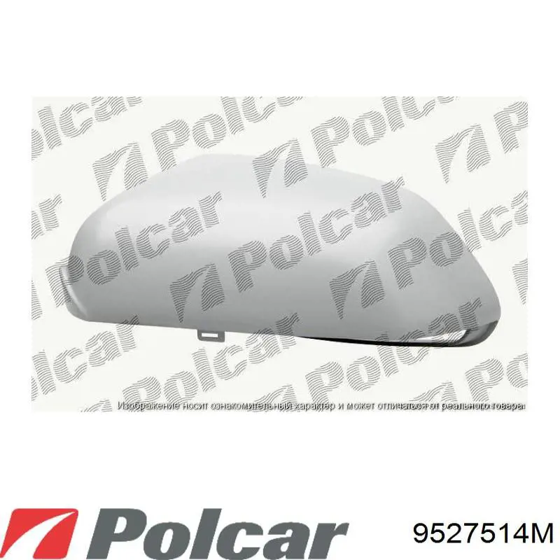 Ліве бокове дзеркало 9527514M Polcar