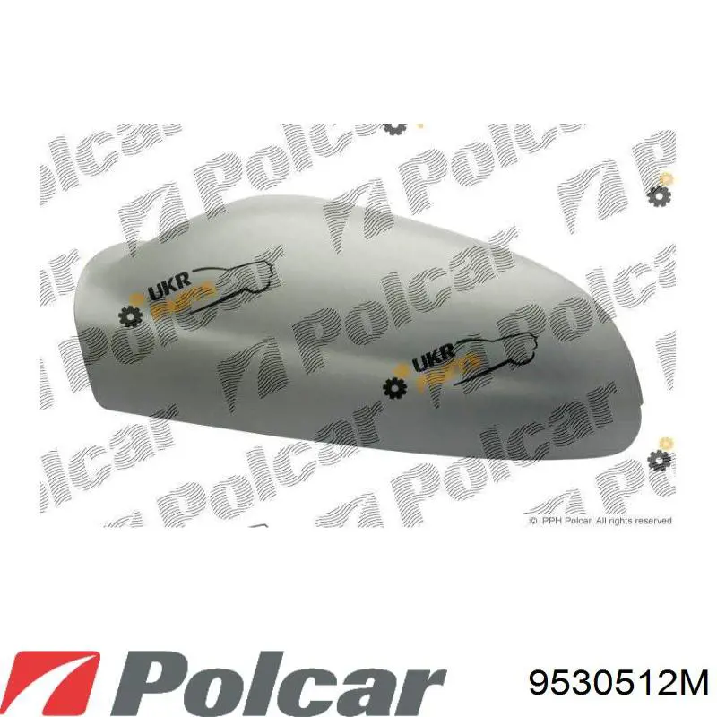 Ліве бокове дзеркало 9530511M Polcar