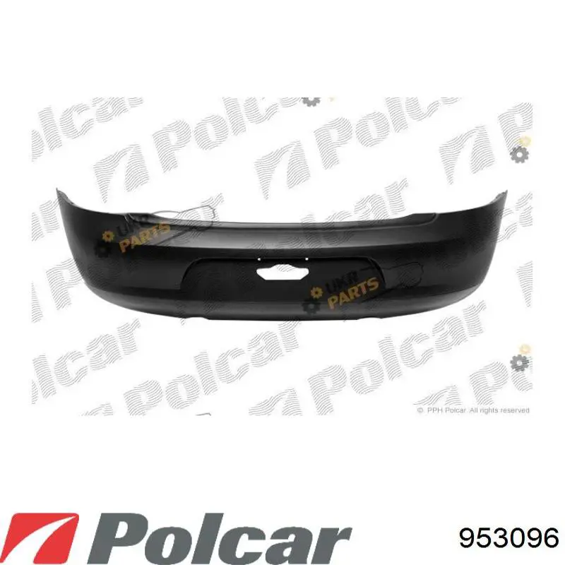 953096 Polcar Буфер (бампер) задній