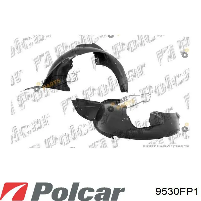 9530FP1 Polcar Підкрилок переднього крила, правий