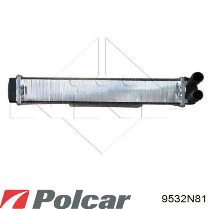 9532N81 Polcar Радіатор опалювача салону