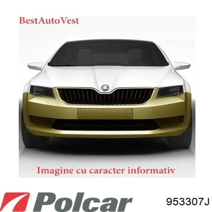 Бампер на авто Polcar 953307J ціна, від 51.95 USD