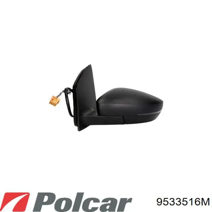 Ліве бокове дзеркало 9533516M Polcar