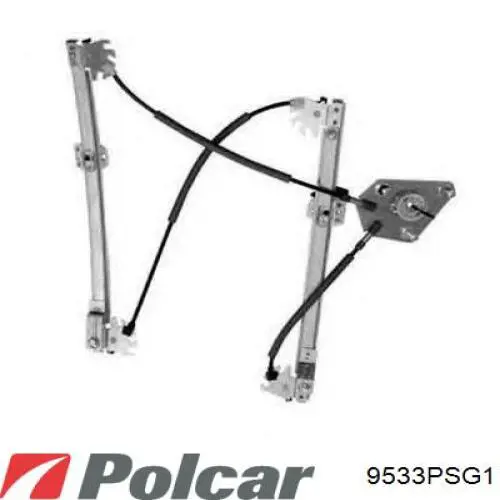 Склопідйомник з електродвигуном Polcar 9533PSG1 ціна, від 26.60 USD