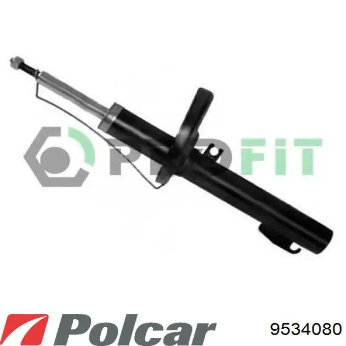 Купити 9534080 Polcar Радіатор двигуна