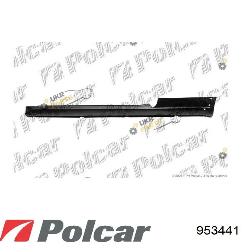 Поріг зовнішній лівий VAG 191809847 ціна, від 18.06 USD