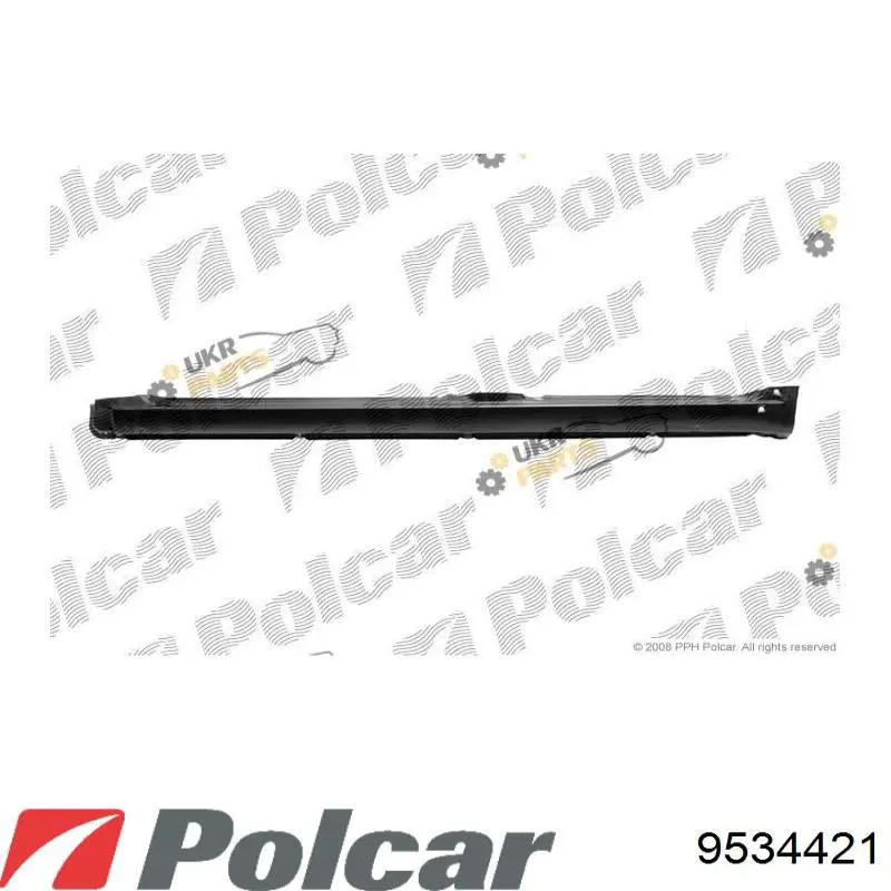 Поріг зовнішній правий 9534421 Polcar