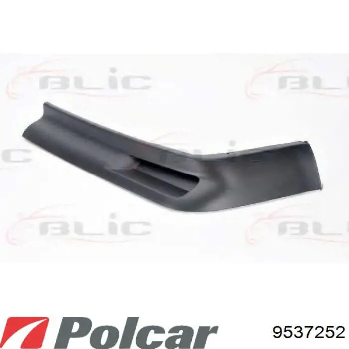 Спойлер переднього бампера, правий Polcar 9537252 ціна, від 10.92 USD