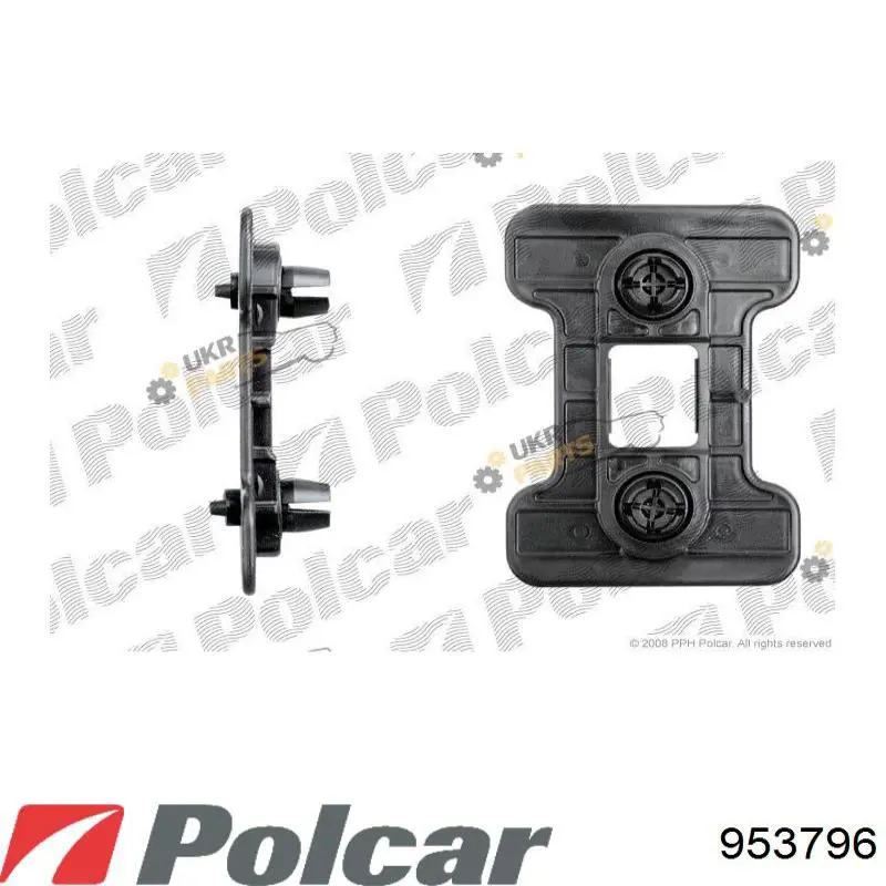 953796 Polcar Буфер (бампер) задній