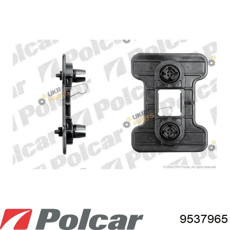 Кронштейн бампера заднього, зовнішній Polcar 9537965 ціна, від 2.44 USD