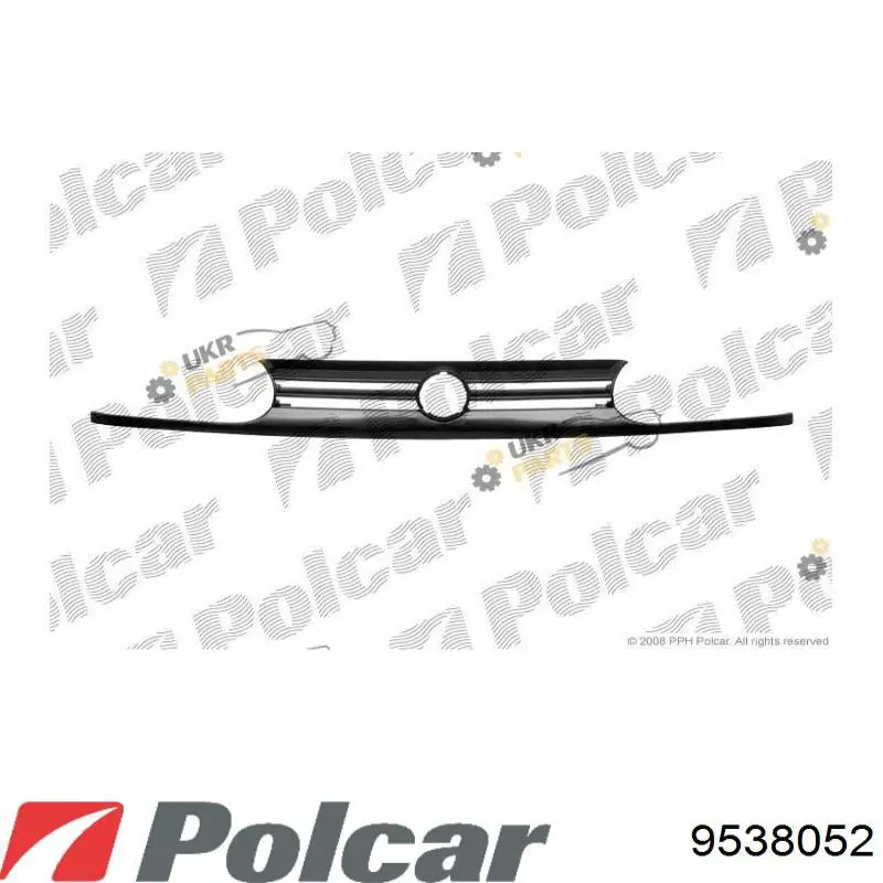 9538052 Polcar Решітка радіатора