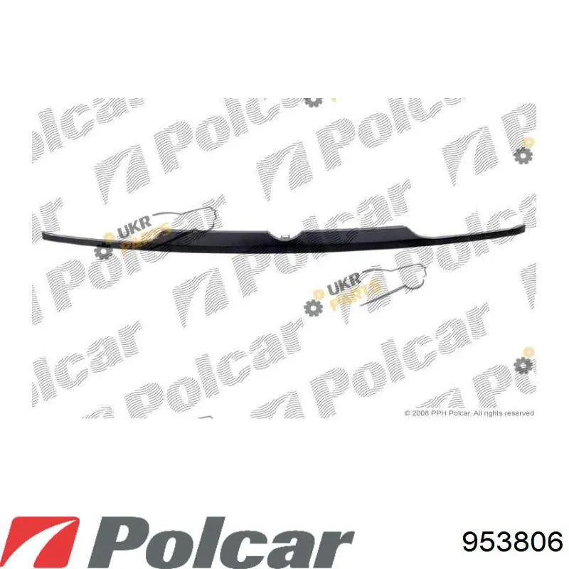 Купити PVW07010GB Signeda Молдинг решітки радіатора, нижній