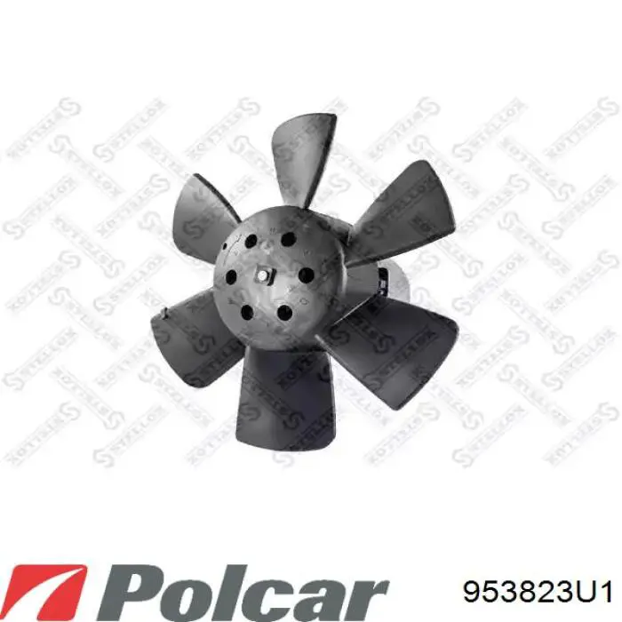 Купити 953823U1 Polcar Електровентилятор охолодження в зборі (двигун + крильчатка)
