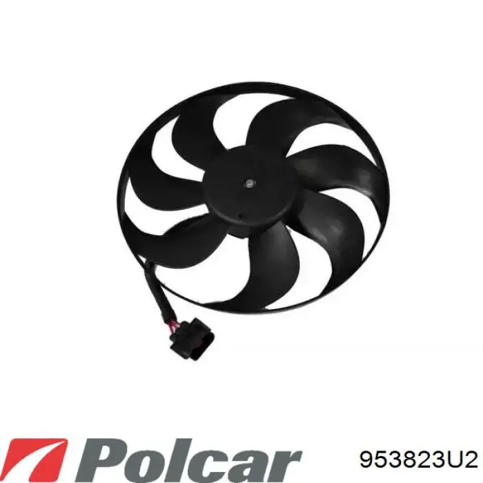 Вентилятор/крильчатка радіатора охолодження Polcar 953823U2 ціна, від 34.39 USD