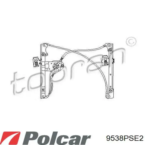 Механізм склопідіймача двері передньої, правої Maxgear 280202