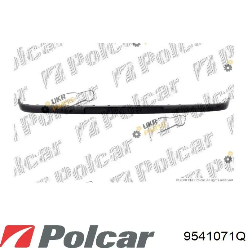 Купити 1J0807719B41 VAG Накладка бампера переднього
