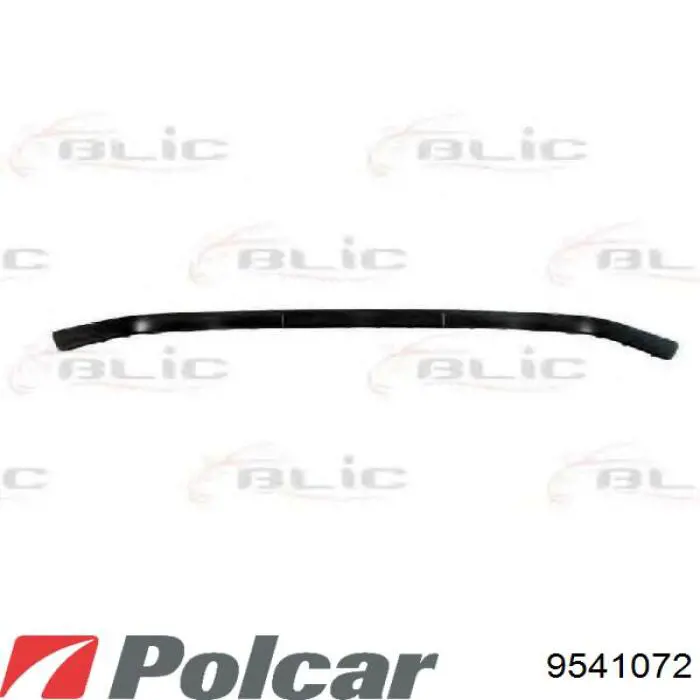 Накладка бампера переднього 9541072 Polcar