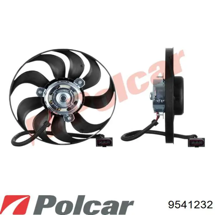9541232 Polcar кронштейн двигуна вентилятора охолодження на дифузорі