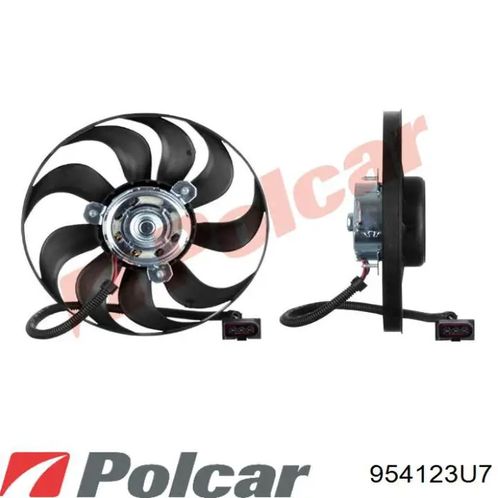 954123U7 Polcar вентилятор/крильчатка радіатора охолодження