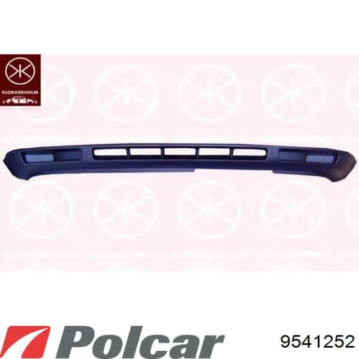 Купити 9541252 Polcar Захисна губа бампера переднього