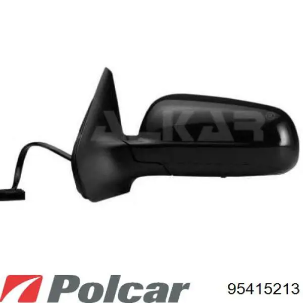 Дзеркальний елемент правого дзеркала заднього виду Polcar 95415213 ціна, від 8.04 USD